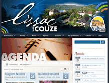 Tablet Screenshot of lissac-sur-couze.com